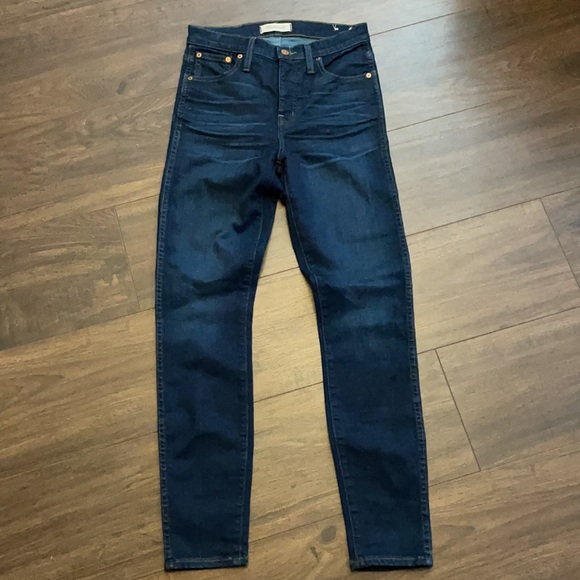 Madewell 10” High-Rise Skinny Jeans in Hayes Wash - Picture 5 of 14